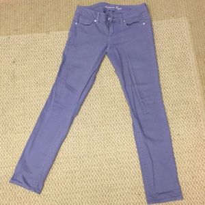 Violet jeans